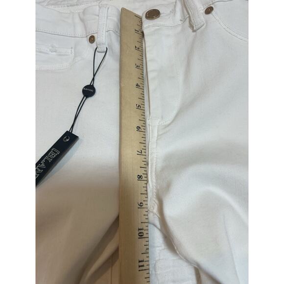 BLANKNYC MID-RISE JEANS IN GREAT WHITE - NWT $88 ANTHRO/NORDSTROM SZ 28 - Picture 3 of 8